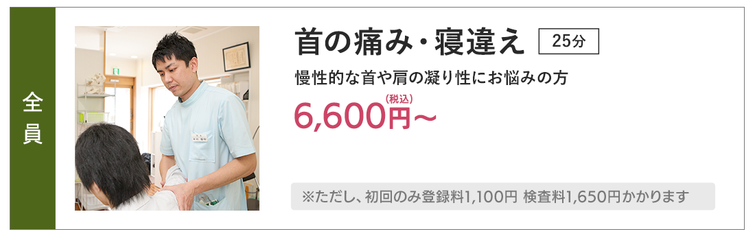 首の痛みmenu